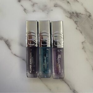 L’Oreal Plump Ambition Hyaluron Lip Oil 3 pieces: 010, 050, 090